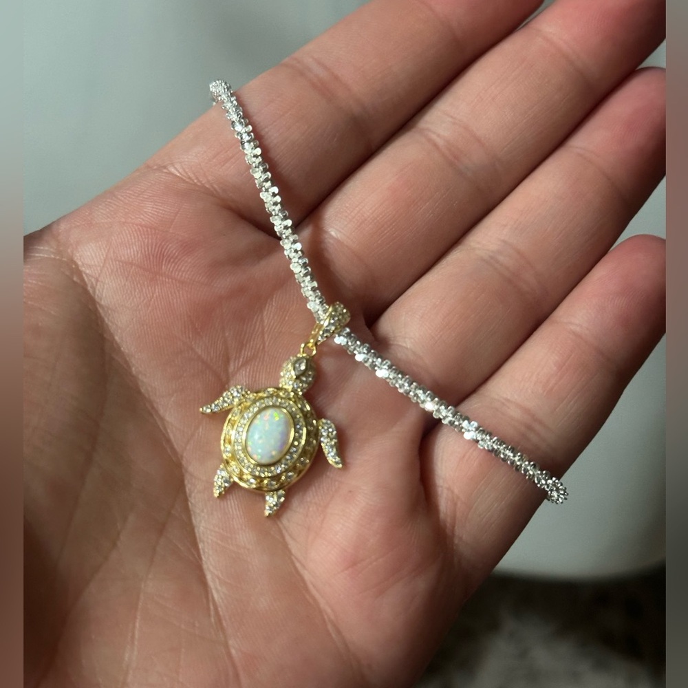 Moissanite Turtle - Picture 2 of 2
